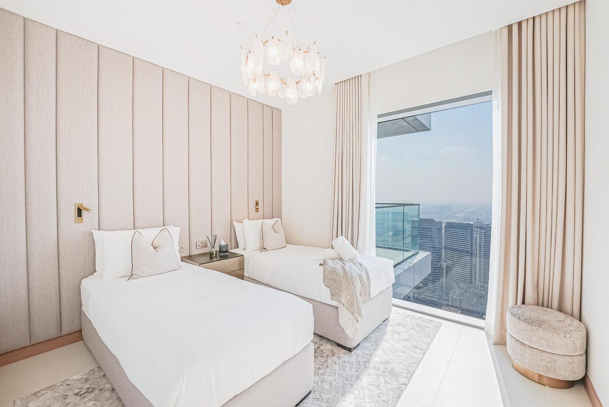 Modern 2Br High Floor Haven In Vida Dubai Marina Apartment Ngoại thất bức ảnh
